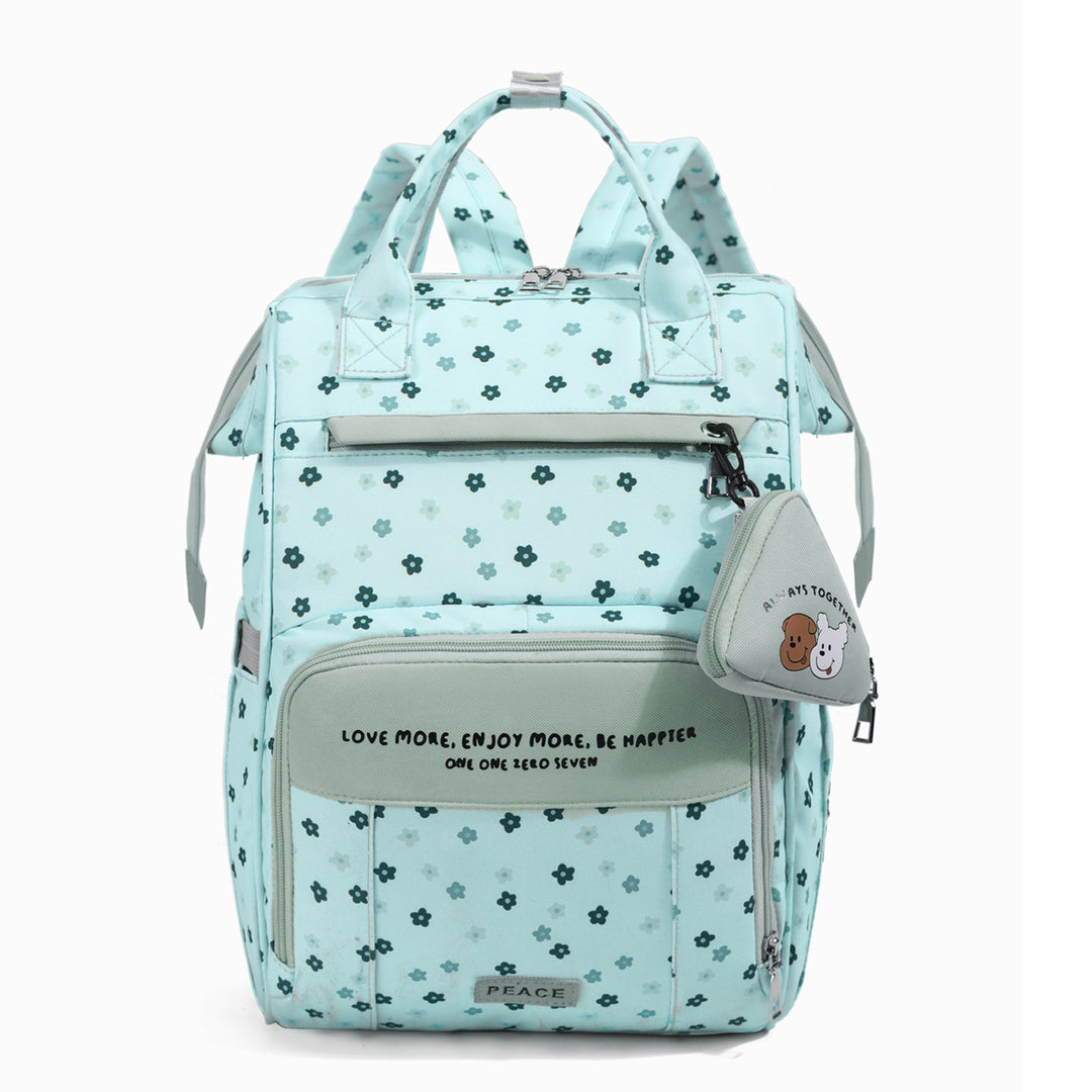 Stylish Floral Pattern School Backpack Stornfield