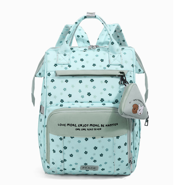 Stylish Floral Pattern School Backpack Stornfield