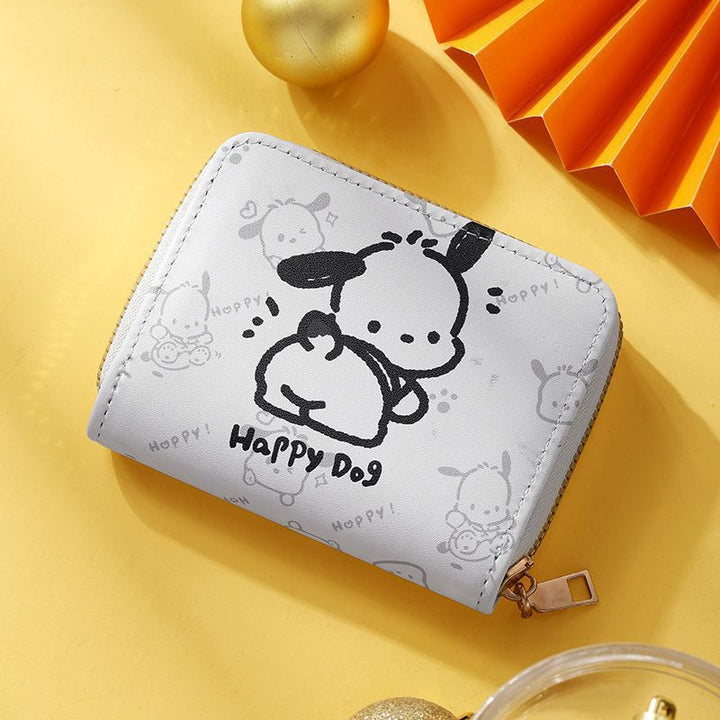 Cute Cartoon-Themed Zippered Coin Purse Stornfield