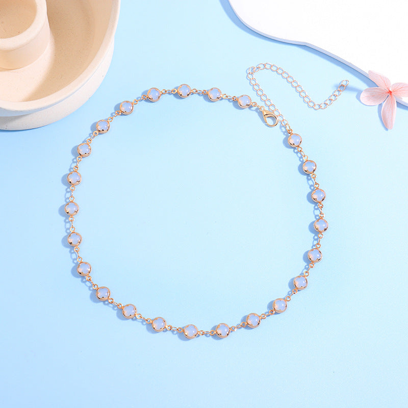 Floral Charm Choker Necklace Stornfield 1788164322