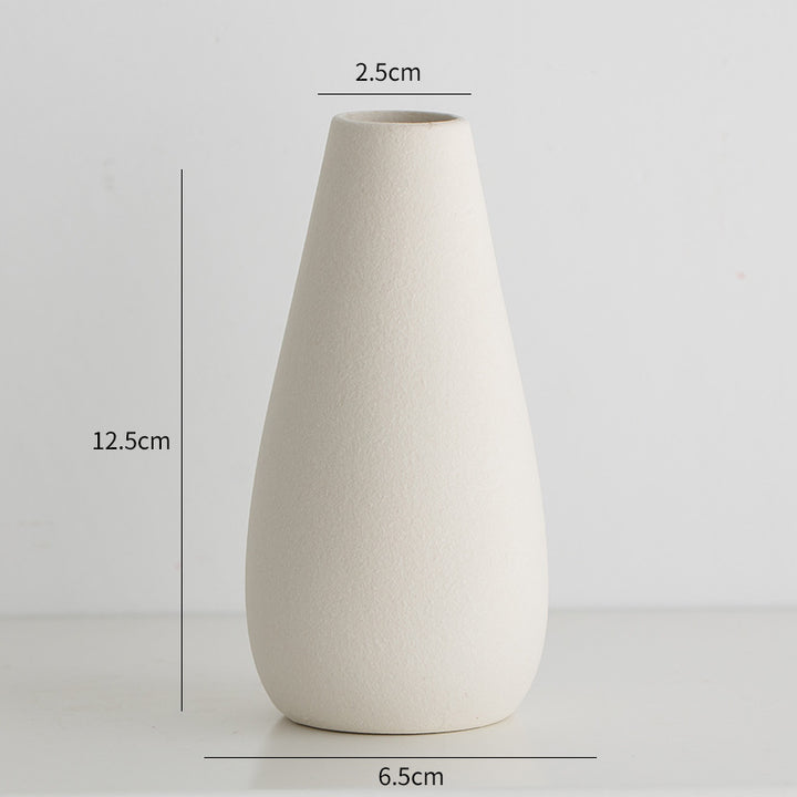 Minimalist Matte Ceramic Flower Vase Stornfeild