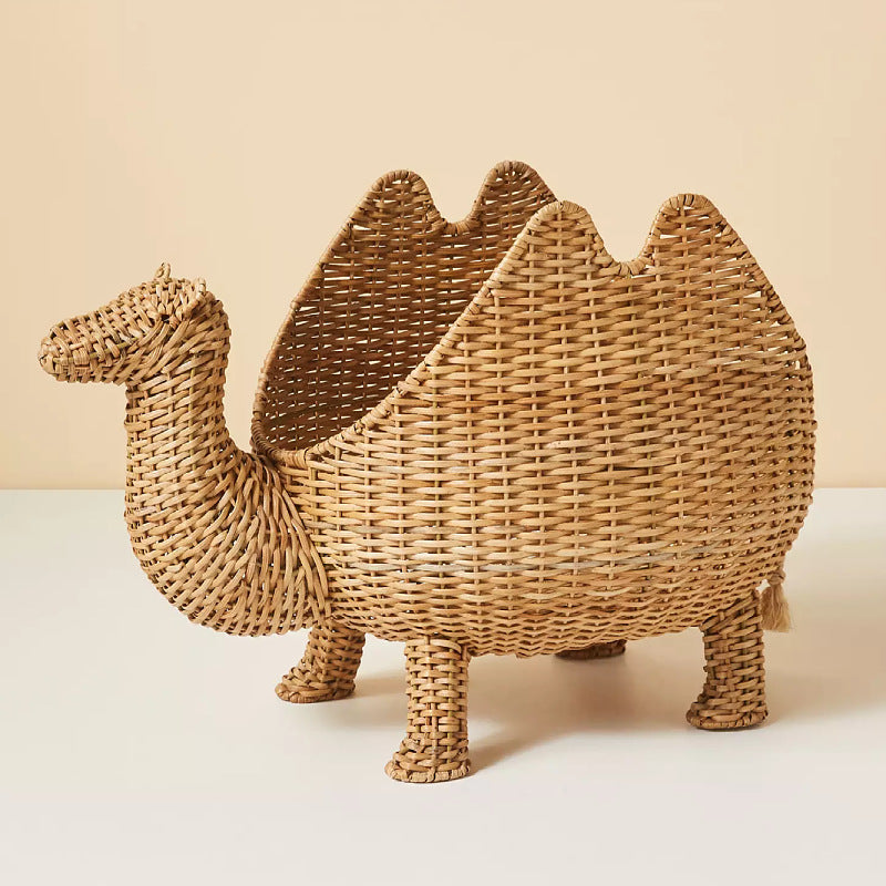 Playful storage basket in the shape of a turtle Stornfield