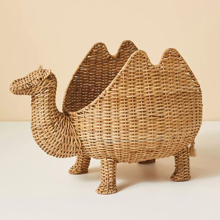 Playful storage basket in the shape of a turtle Stornfield