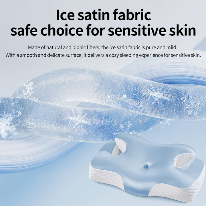 Ergonomic Pillow With Support For Neck And Back Stornfield