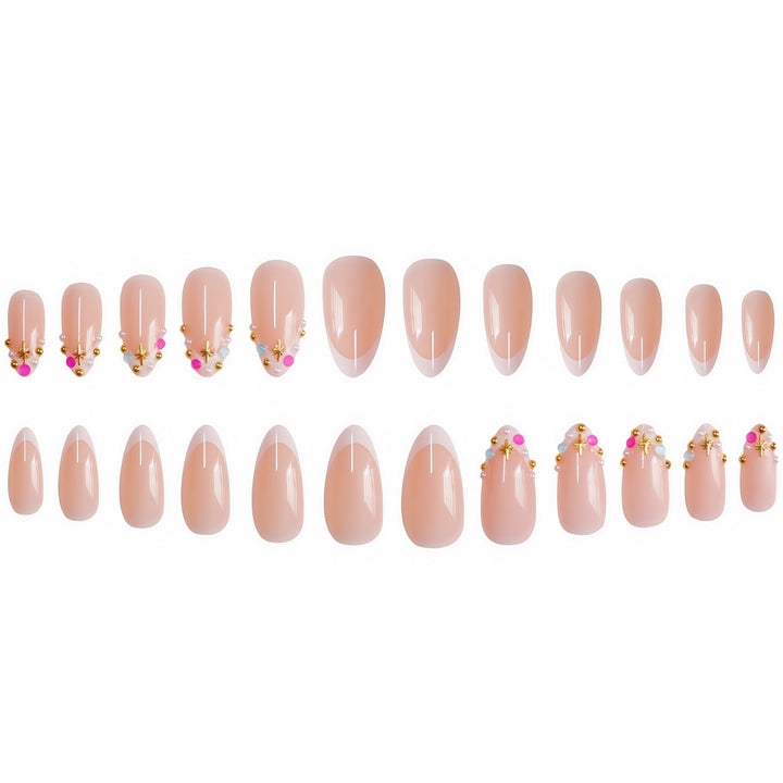 Decorative Press-On Nail Art Set Stornfield