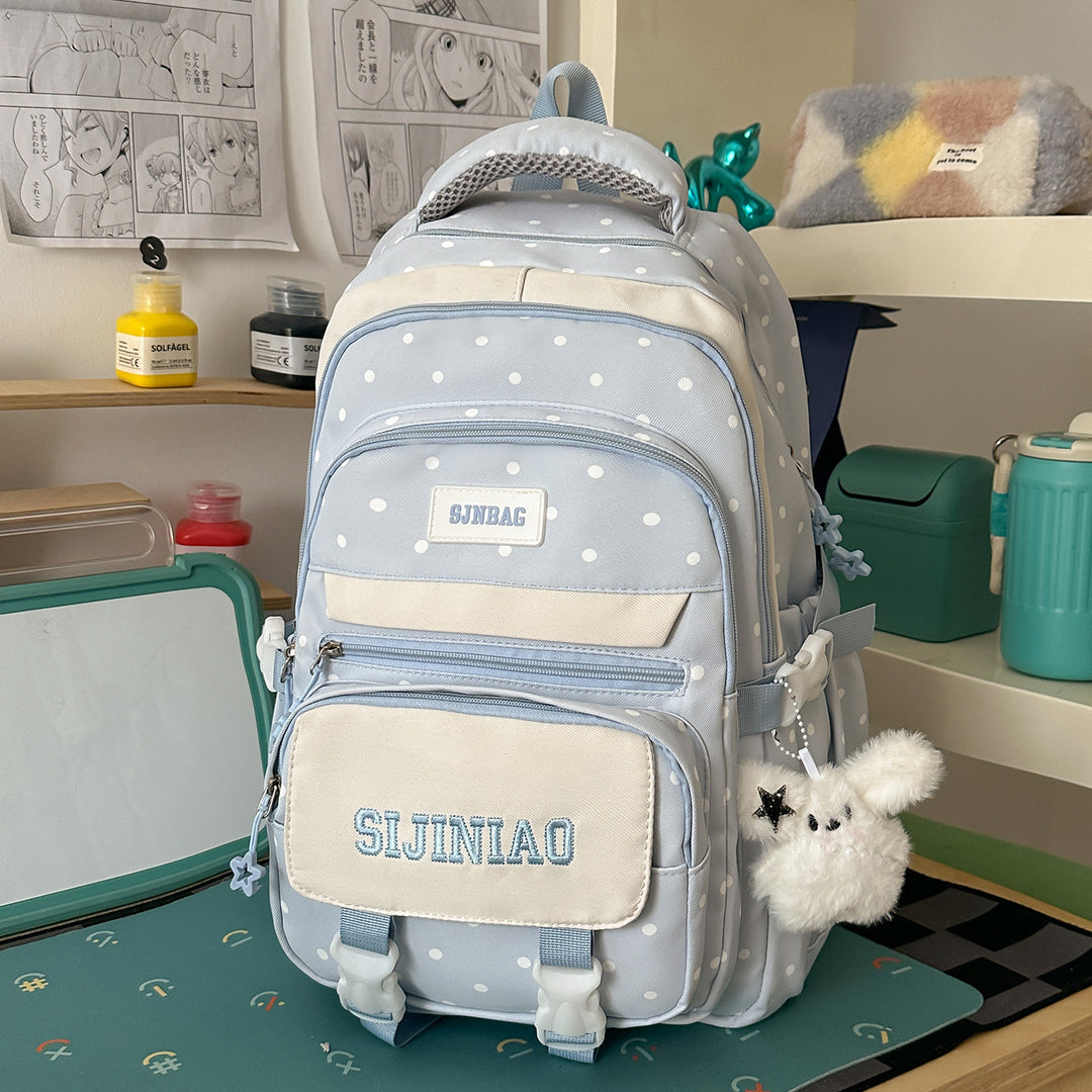 Adventurous Polka Dot Backpack Stornfield