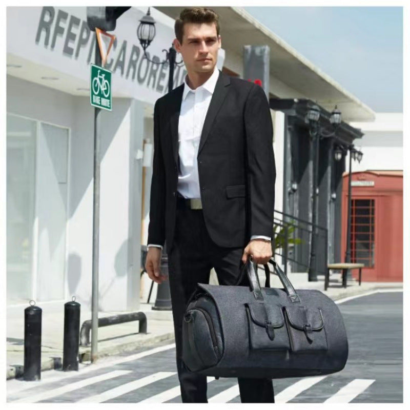 Sporty weekend bag with practical outer pockets Stornfield