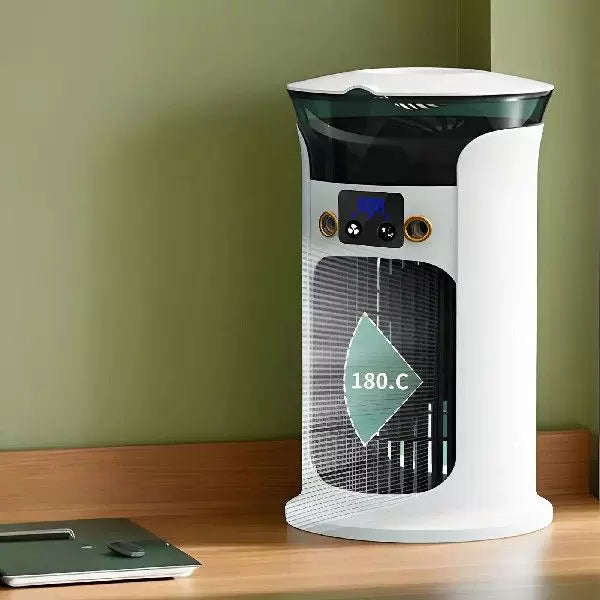 Unisex one size compact portable tower fan with digital display mosquito trap USB operated Stornfield