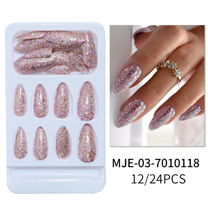 Glittering Stiletto Press-On Nail Set Stornfield
