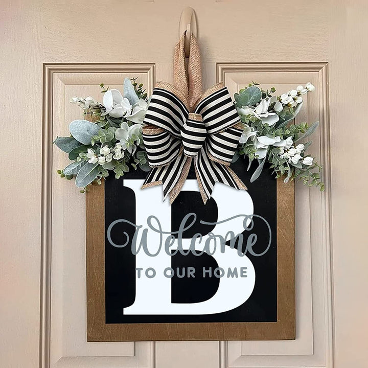 Customizable Welcome Door Sign