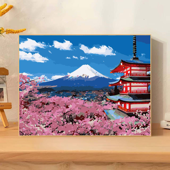 Scenic Landscape Art Canvas Print Stornfield