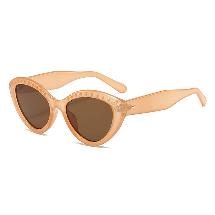 Women Cat-Eye Sunglasses with Glittering Details Stornfield