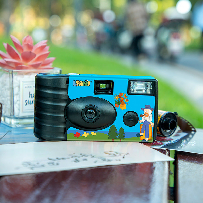 Playful Illustrated Disposable Camera Stornfield
