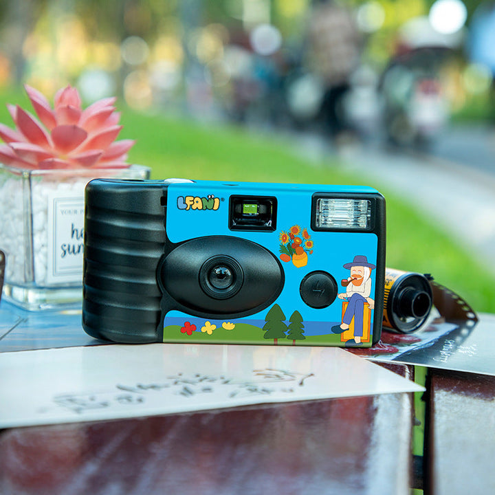 Playful Illustrated Disposable Camera Stornfield