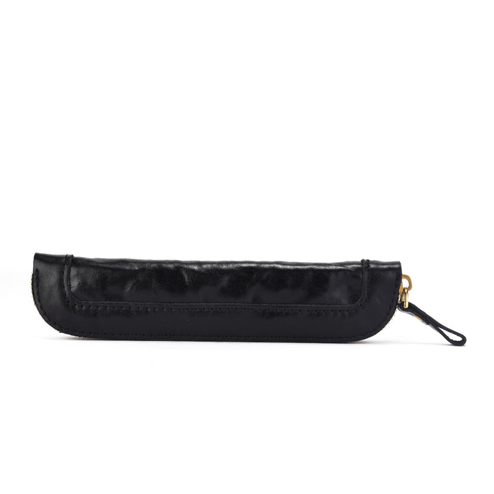 Premium Leather Zippered Pencil Case