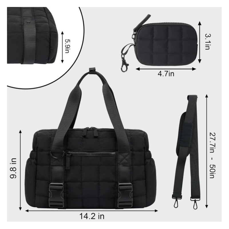 Versatile sports bag with removable accessories Stornfield