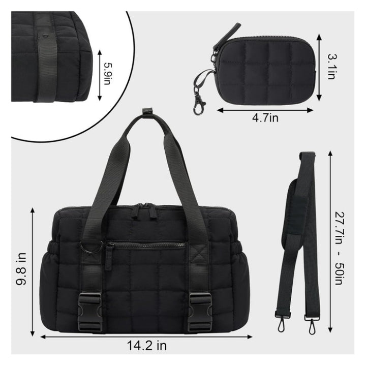 Versatile sports bag with removable accessories Stornfield
