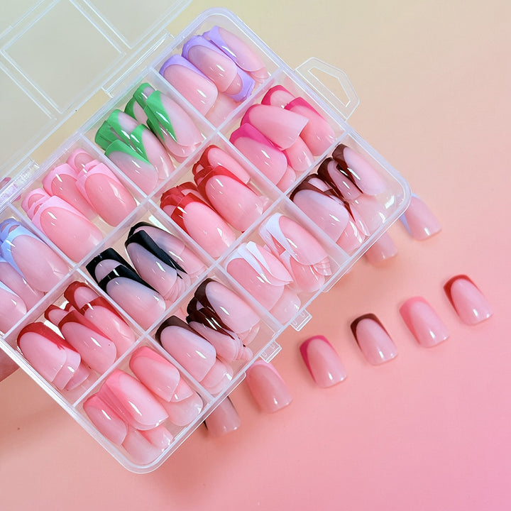 Versatile Press-On Nail Set Stornfield