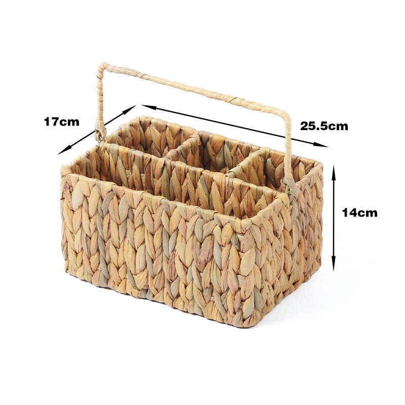 Multi-Compartment Woven Storage Caddy Stornfield