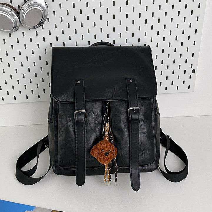 Vintage Leather Drawstring Backpack Stornfield