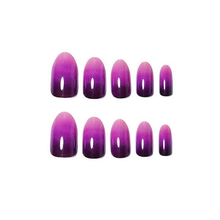 Natural Glossy Press-On Nail Tips Stornfield