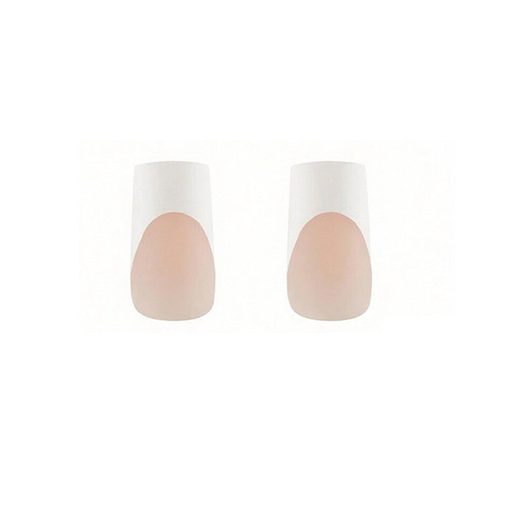 Modern French Tip Press-On Nails Stornfield
