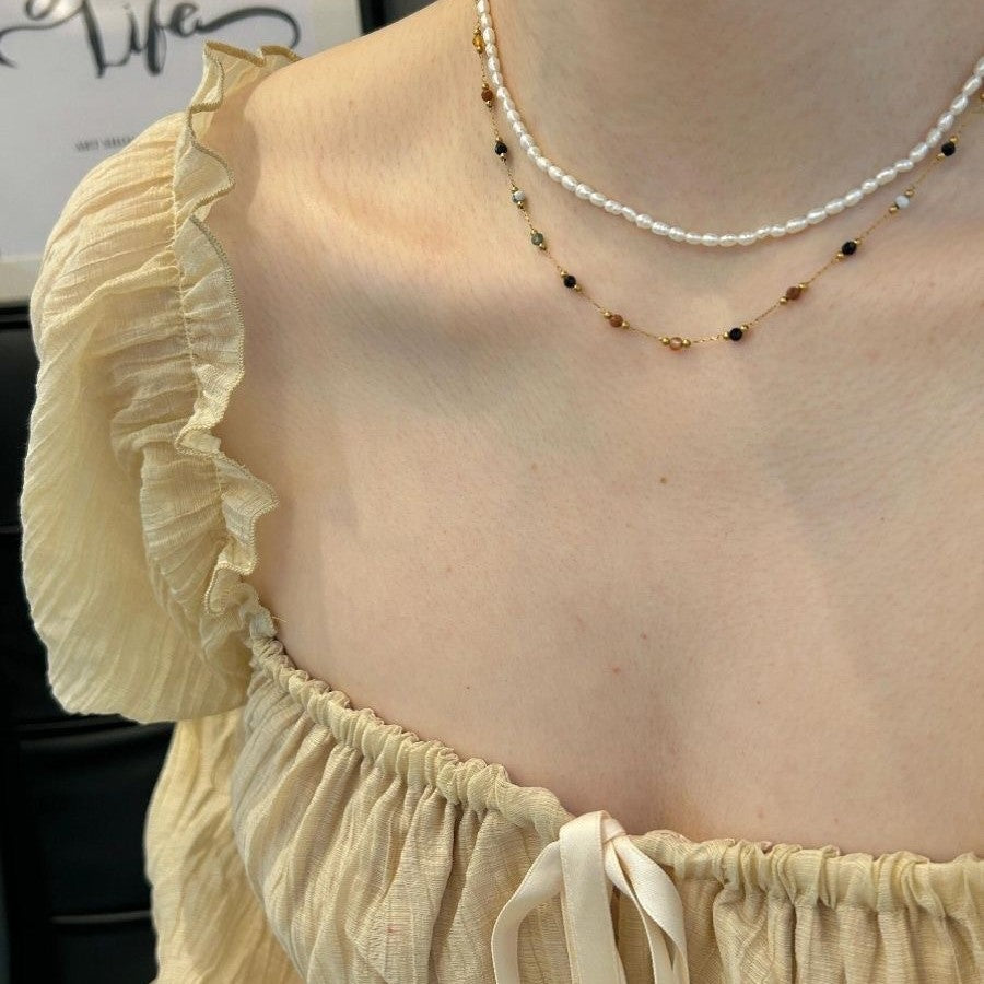 Elegant Beaded Chain Necklace Stornfield