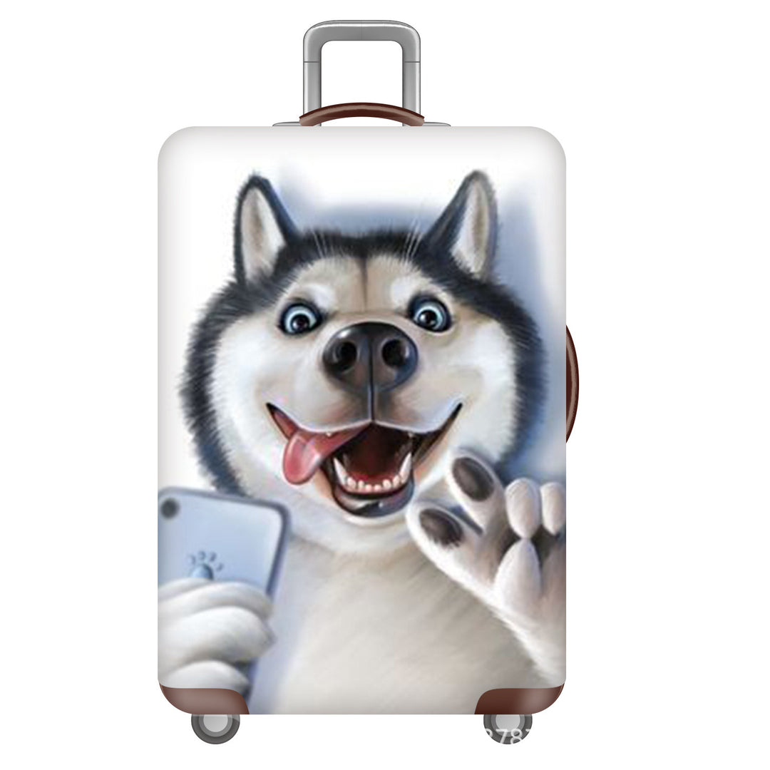 Unisex Hard-shell suitcase with cute cat motif Stornfield