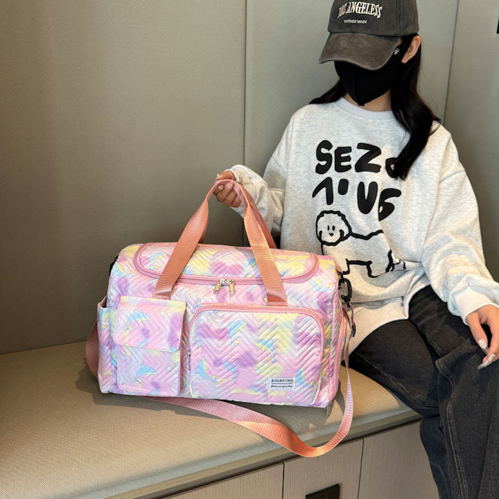 Fun Printed Gym Duffel Bag Stornfield