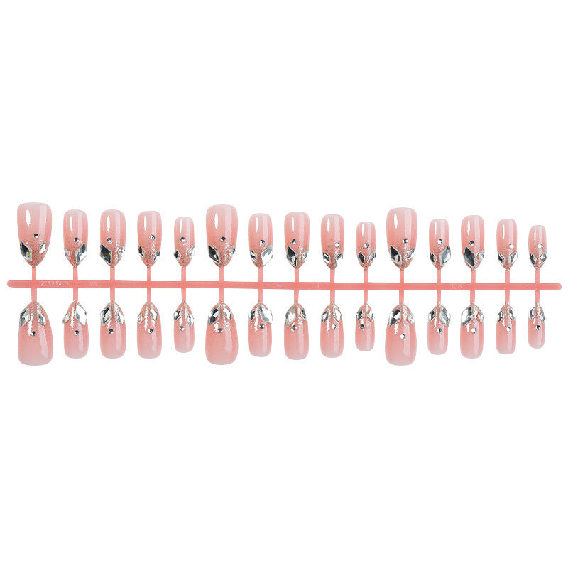 Artificial nail set with elegant glitter design Stornfield