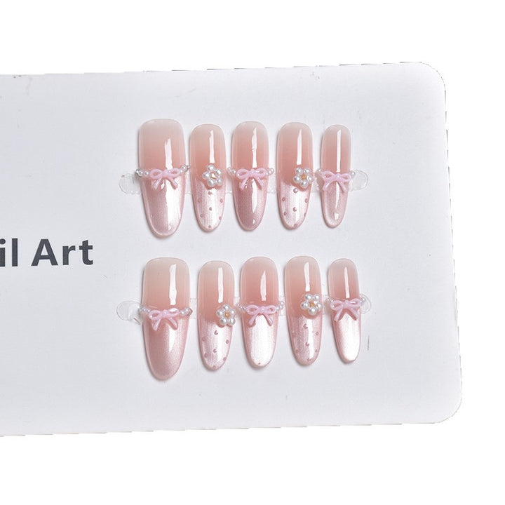 3D Embellished Press-On Nail Art Set Stornfield