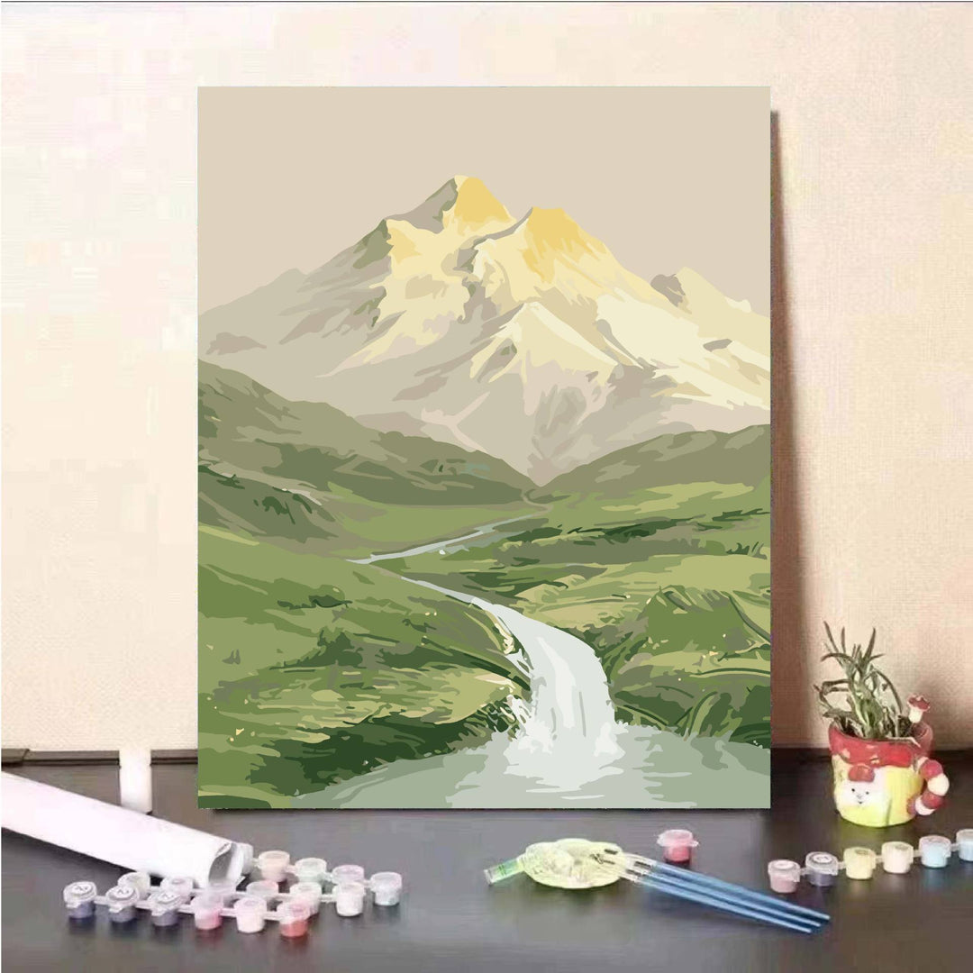 Scenic Landscape Paint by Numbers Kit Stornfield