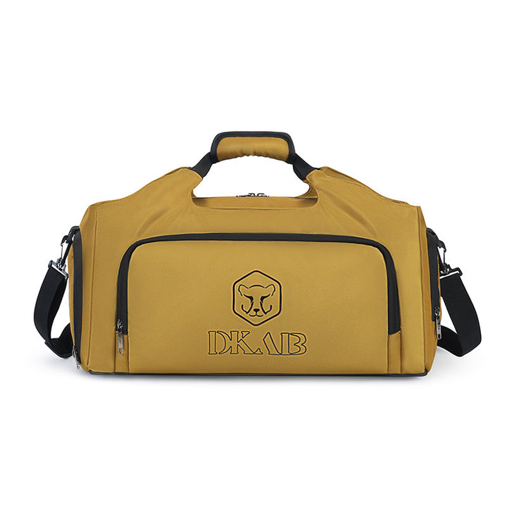 Sporty Duffel Bag with Expandable Compartments and Practical Carrying System Stornfield