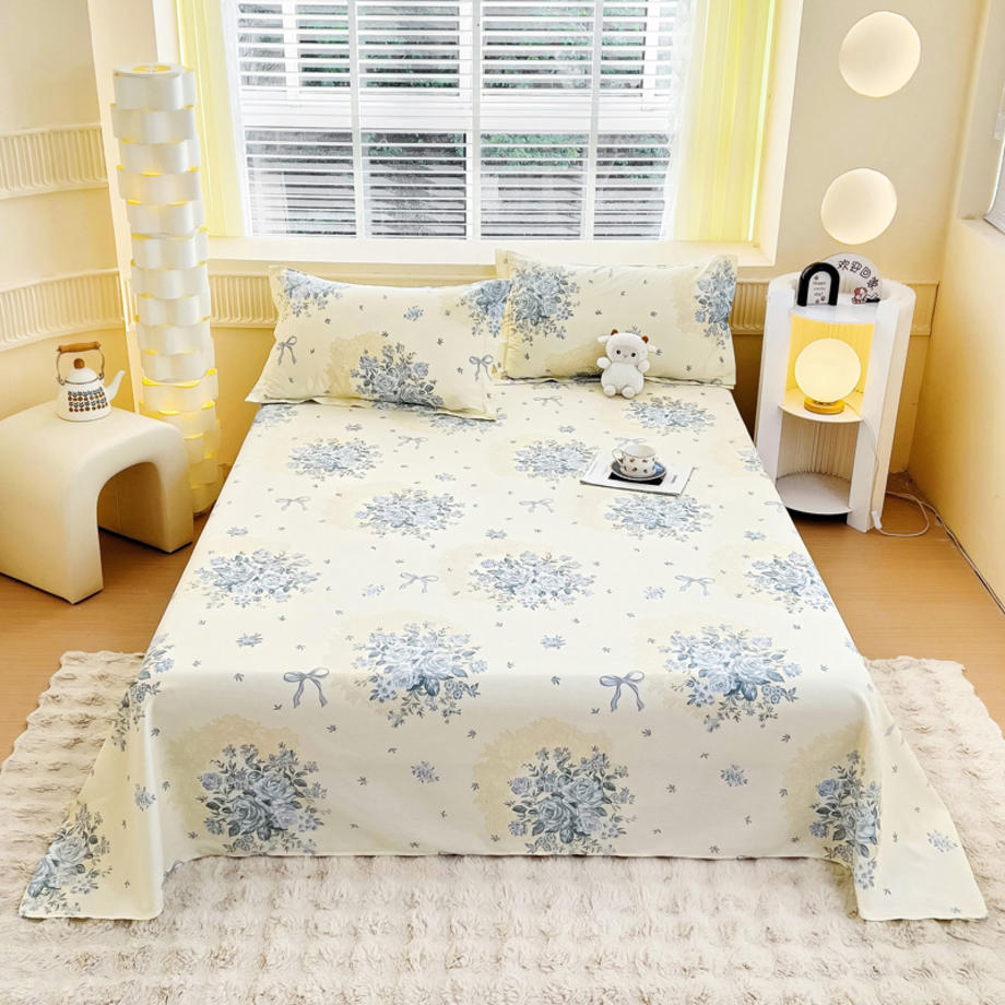 Stylish Plaid Bedspread Set