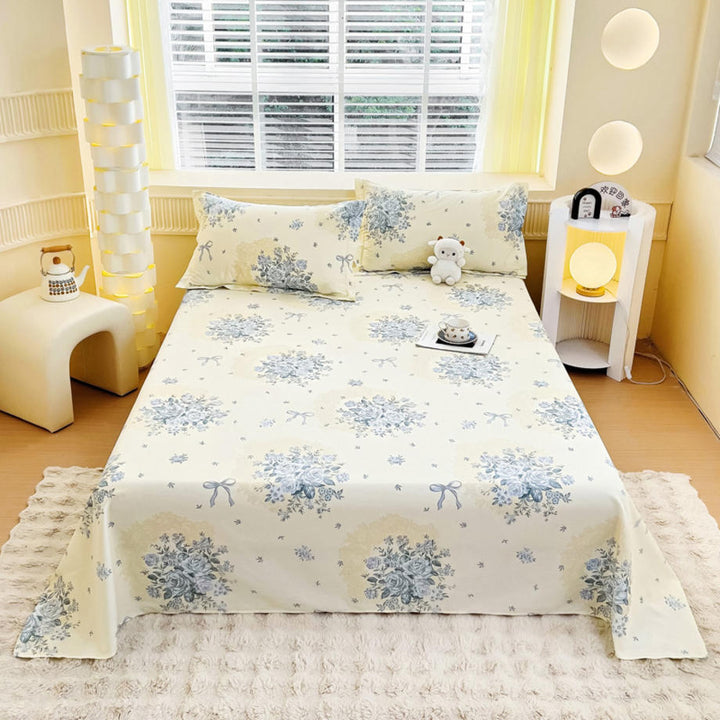 Stylish Plaid Bedspread Set