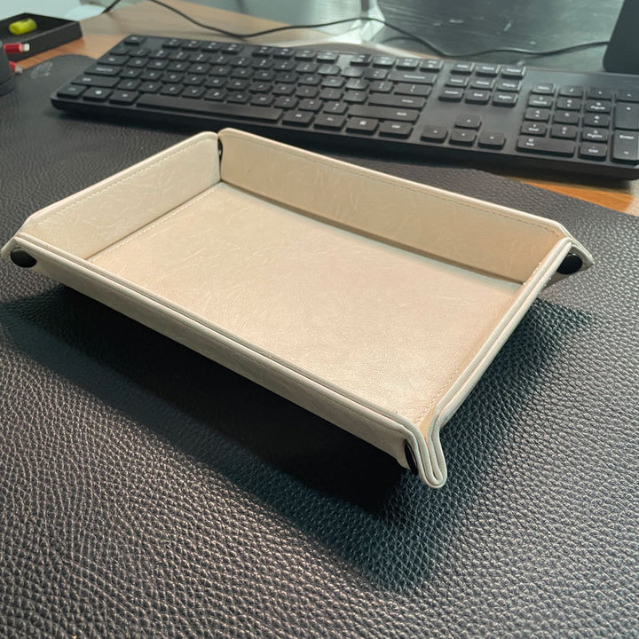 Stylish Leather Organizer Tray Stornfield