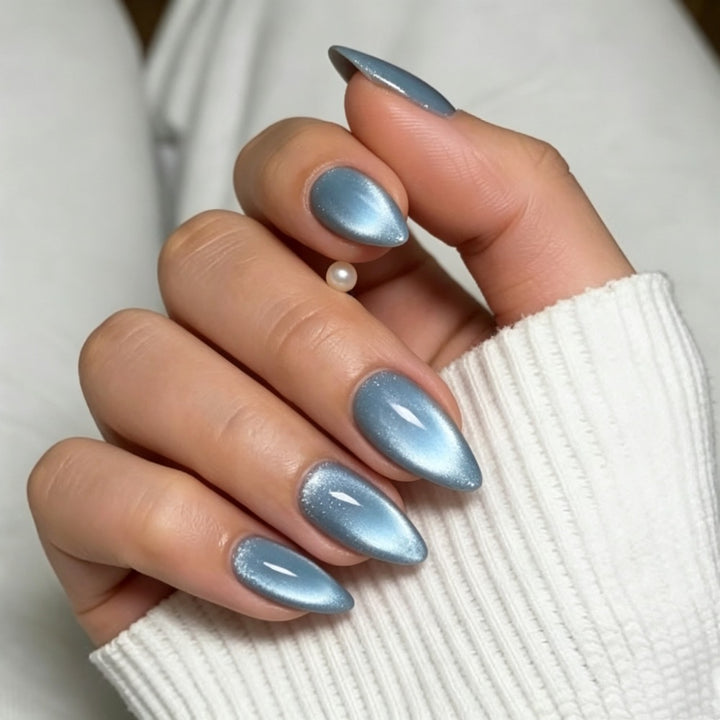 Stiletto Press-On Nail Set with Glossy Gradient Finish Stornfield