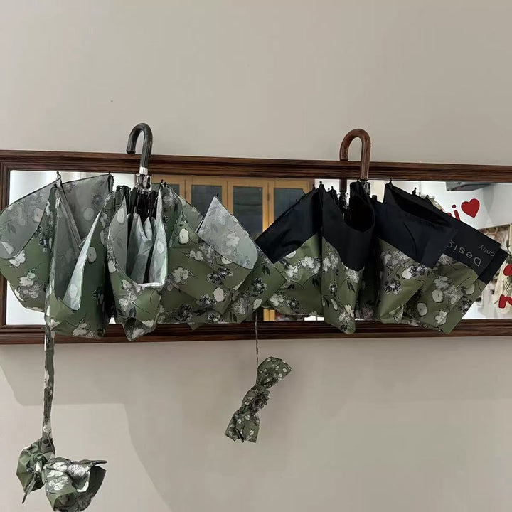 Women's folding umbrella with stylish floral design Stornfield