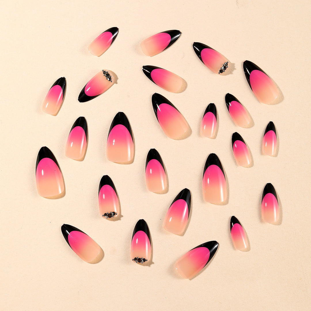 Ornate Ombré Stiletto Nail Art Stornfield