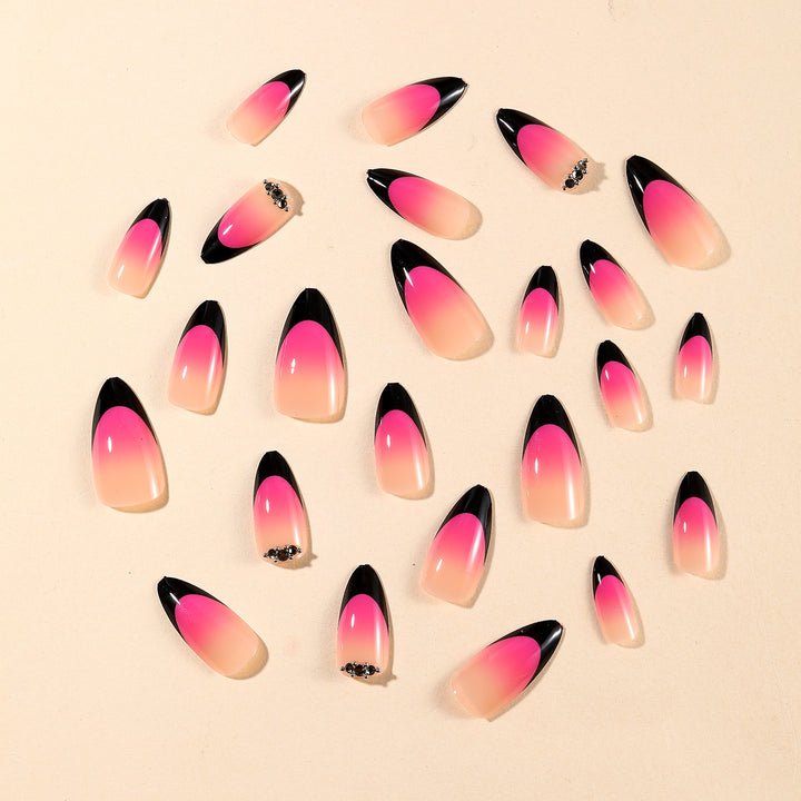 Ornate Ombré Stiletto Nail Art Stornfield