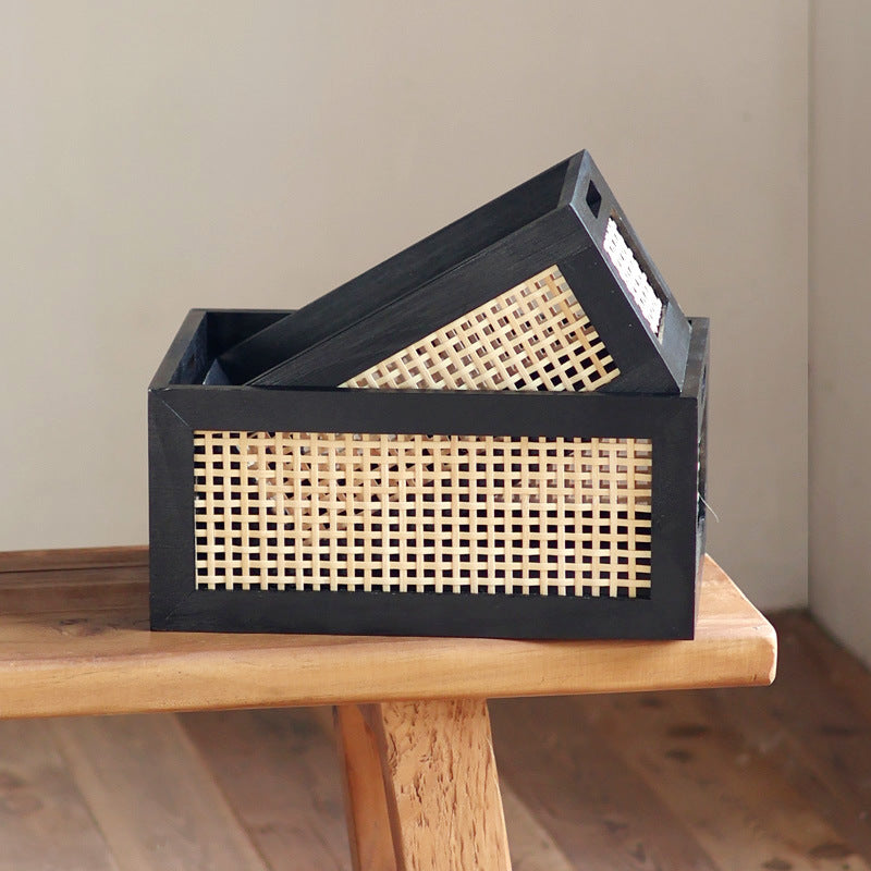 High-quality storage basket with braided design Stornfield