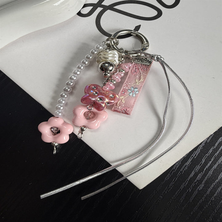 Decorative Flower Charm Keychain Stornfield 1790135187