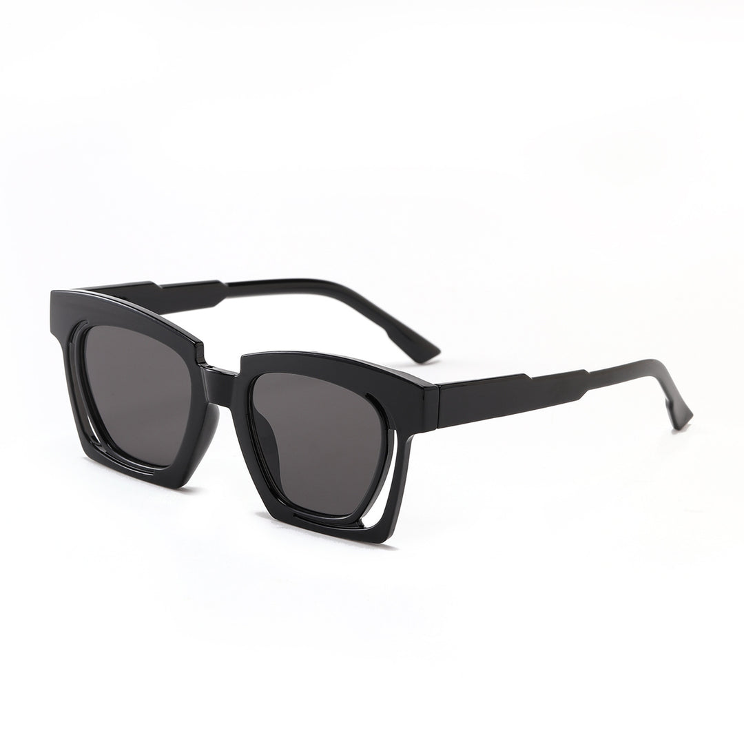 Ladies trendy geometric sunglasses with stylish square frame Stornfield