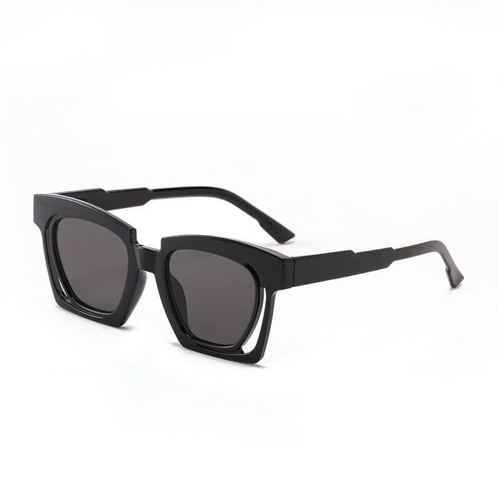 Ladies trendy geometric sunglasses with stylish square frame Stornfield