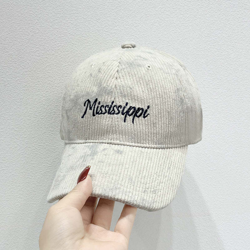 Women's Corduroy Visor Cap Stornfield