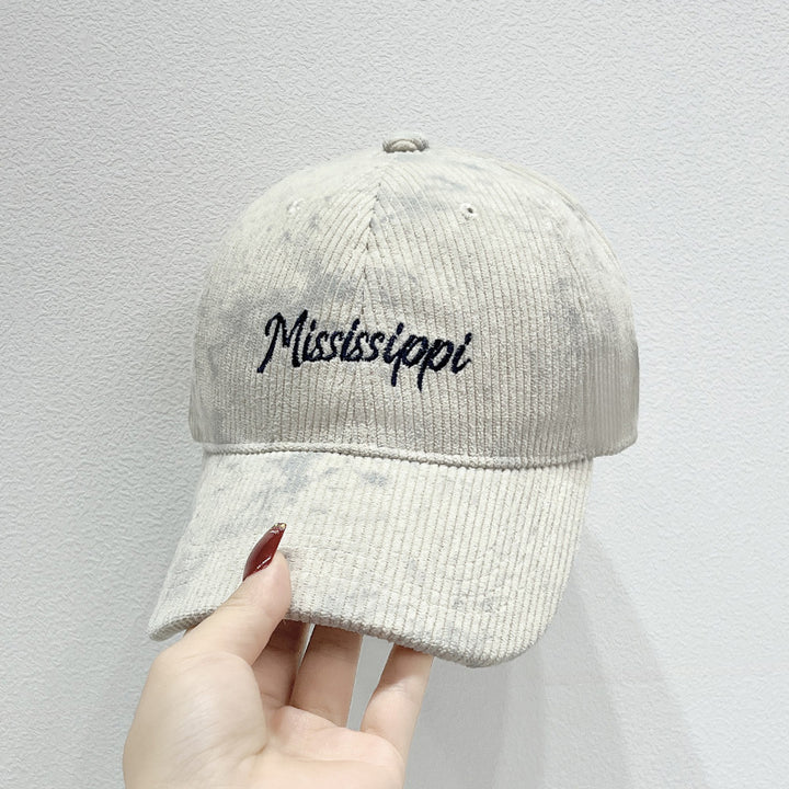 Women's Corduroy Visor Cap Stornfield