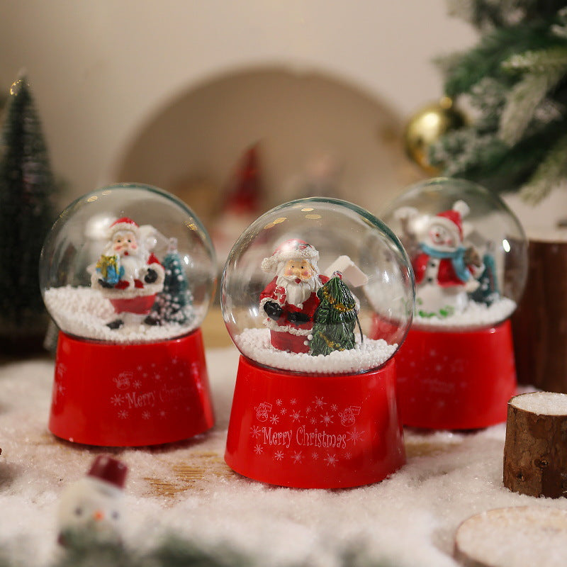 Snow globe with Santa Claus and Christmas tree Stornfield