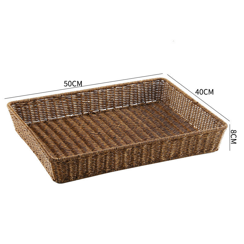 Natural Woven Storage Tray Stornfield