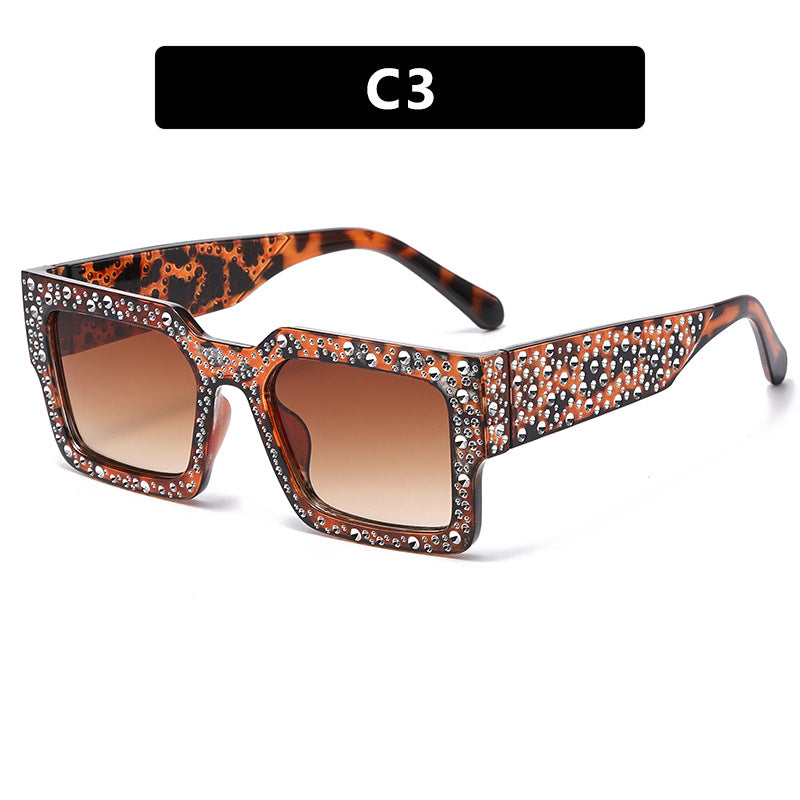 Women's extravagant sunglasses with sparkling accent Stornfield