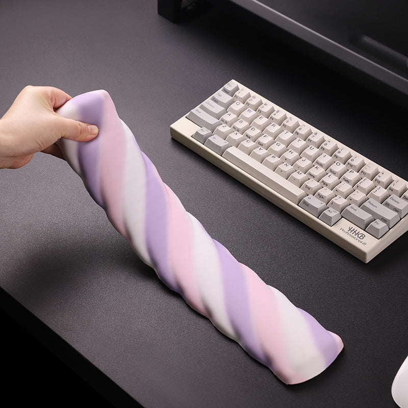 Twisted Gel Keyboard Wrist Rest